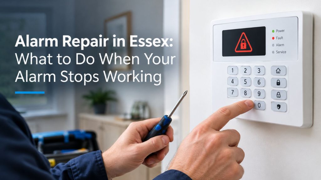 Alarm Repair in Essex What to Do When Your Alarm Stops Working